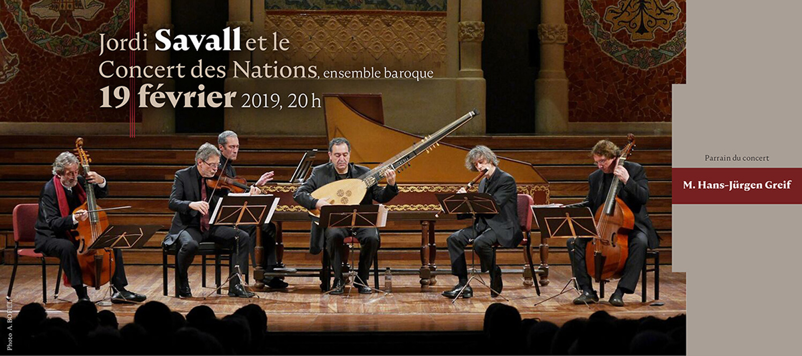 Jordi Savall et le Concert des Nations jouent Tous les matins du monde au Club musical de Québec.