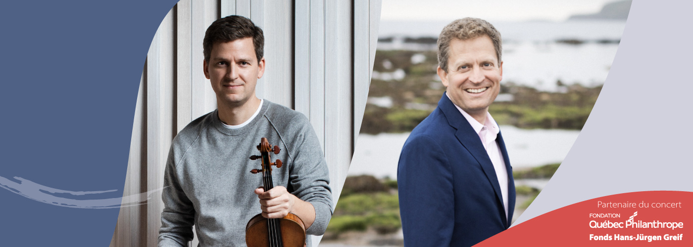 James Ehnes et Andrew Armstrong au Club musical de Québec