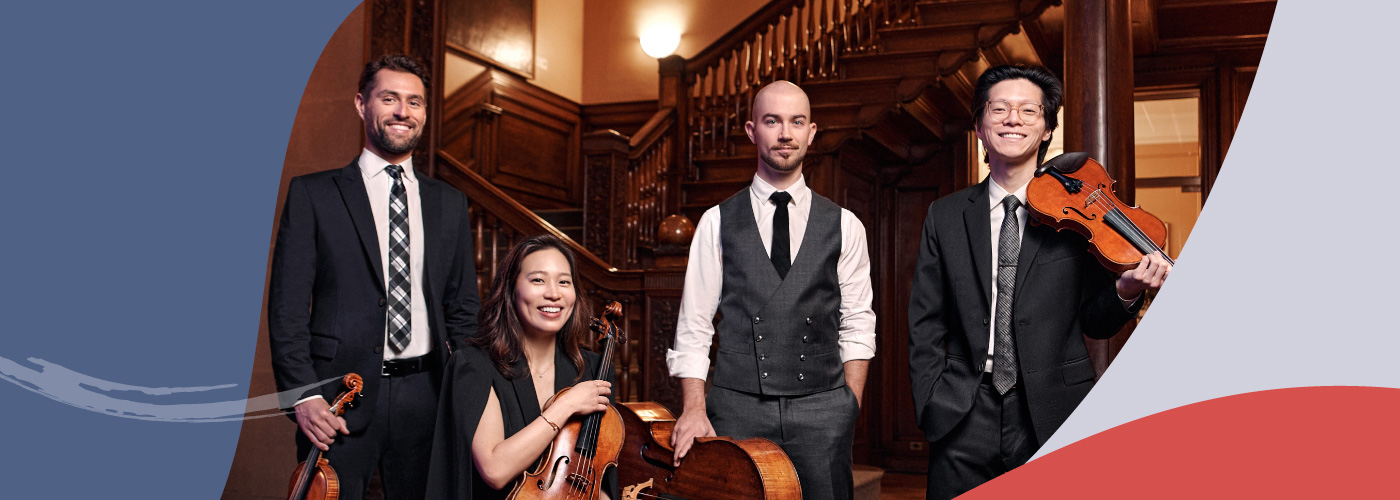 Le Quatuor Dover au Club musical de Québec
